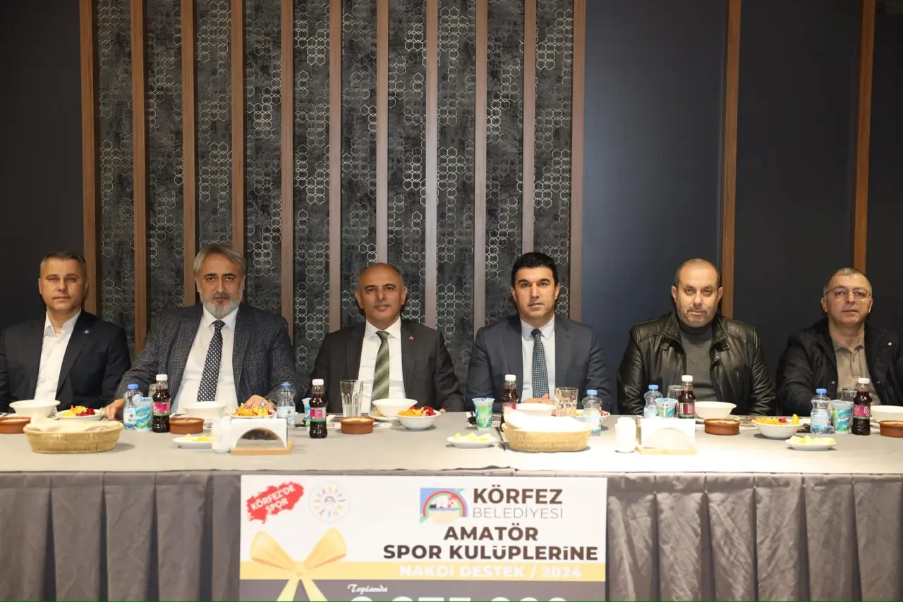 Körfez’de amatör spor kulüplerine 2 milyon 375 bin TL’lik destek 3