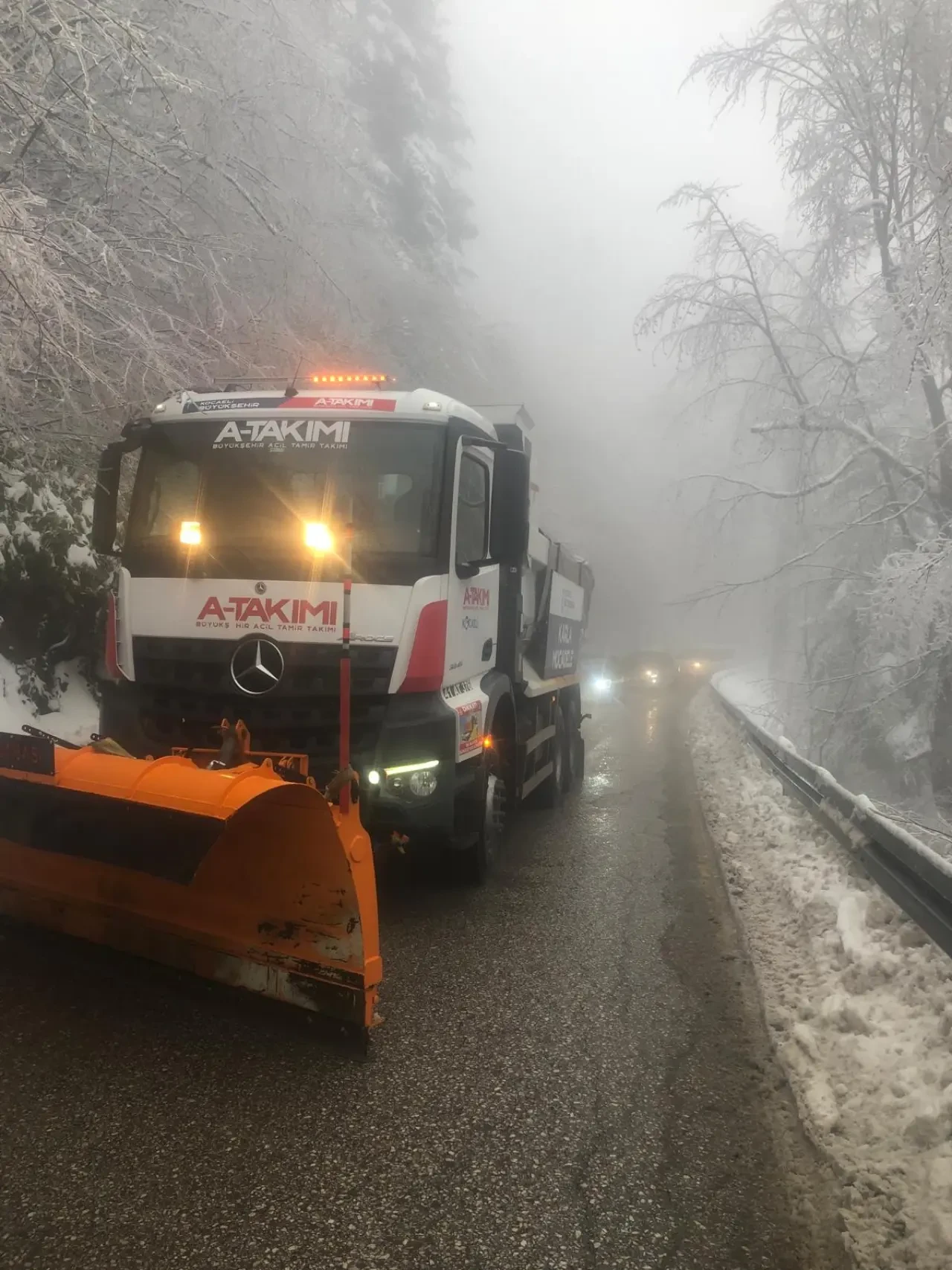 Kar Timleri’nden yılbaşı mesaisi 1