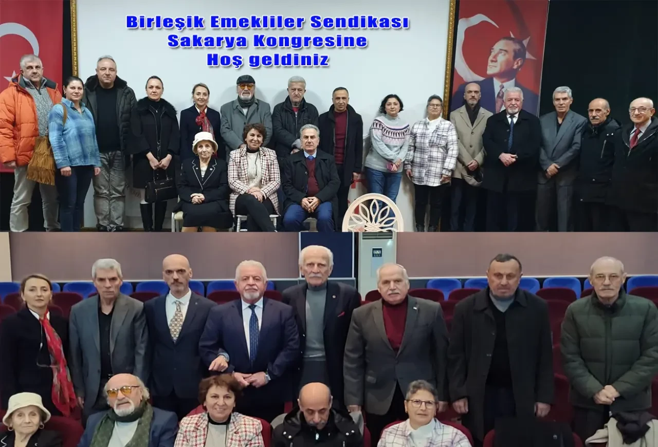 Birleşik Emekliler Sendikası Adapazarı Kongresinde Yeni Şube Başkanı Seçildi ve Hedefler Açıklandı 2