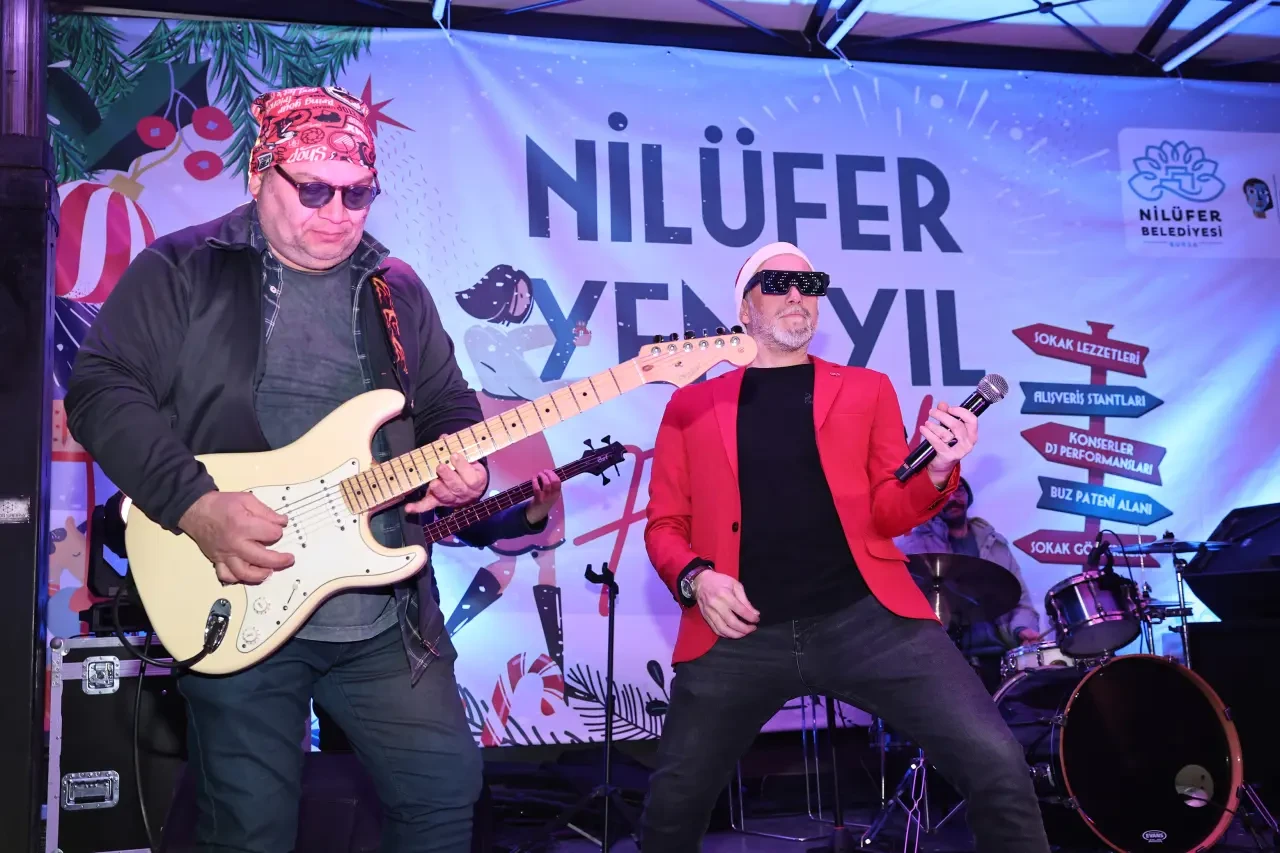 Nilüfer'de Unutulmaz 2025 Yılbaşı Festivali Coşkusu 2