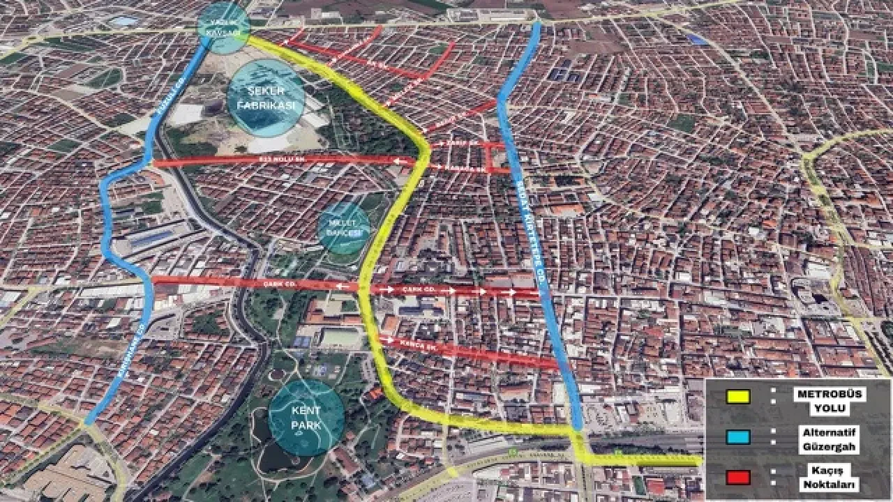 Metrobüs Hattı Düzenlemeleri Nedeniyle Alternatif Güzergahlar Açıklandı 5