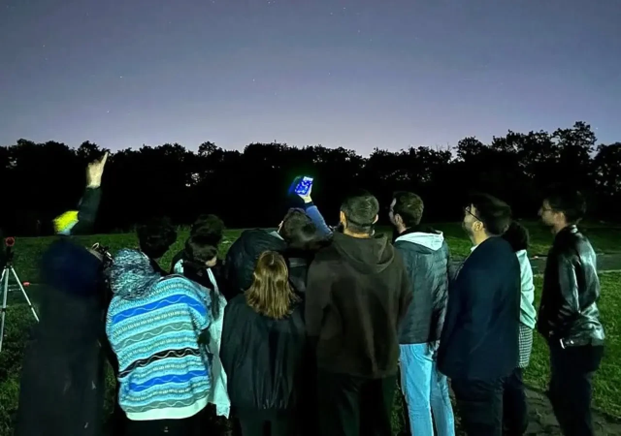 SUBÜ Öğrencileri Nadir Meteor Yağmurunu Gözlemledi 5