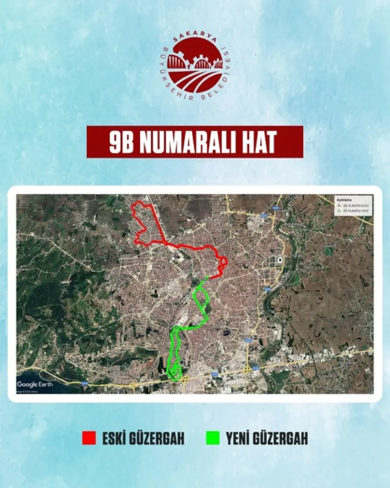 Sakarya'da Toplu Taşıma Hatlarında Önemli Değişiklik! 2 Hat İptal Edildi, 2 Yeni Hat Hizmete Alındı 13