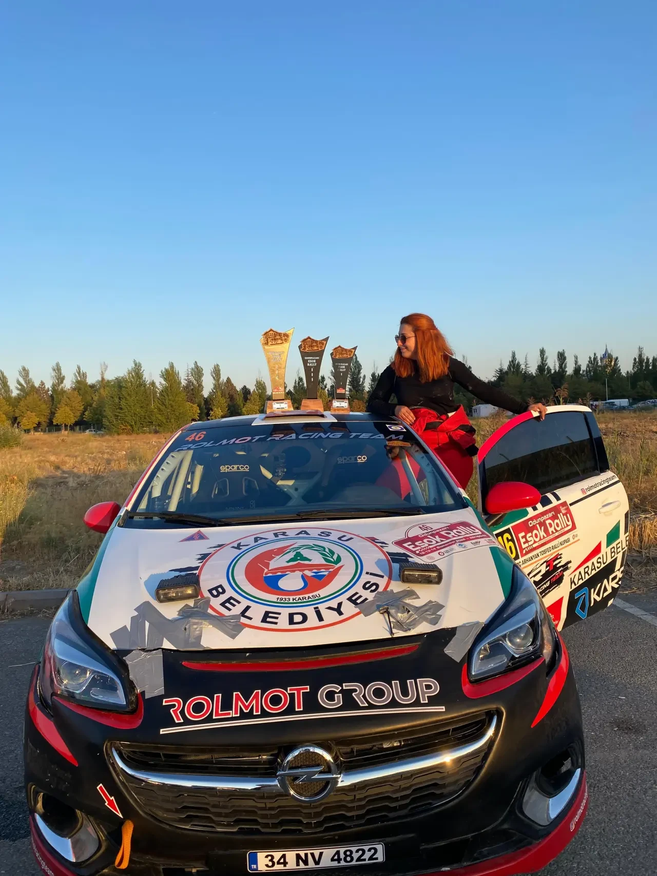 Betül Gözde İlter Ralli Pistlerinde Fırtına Gibi 8
