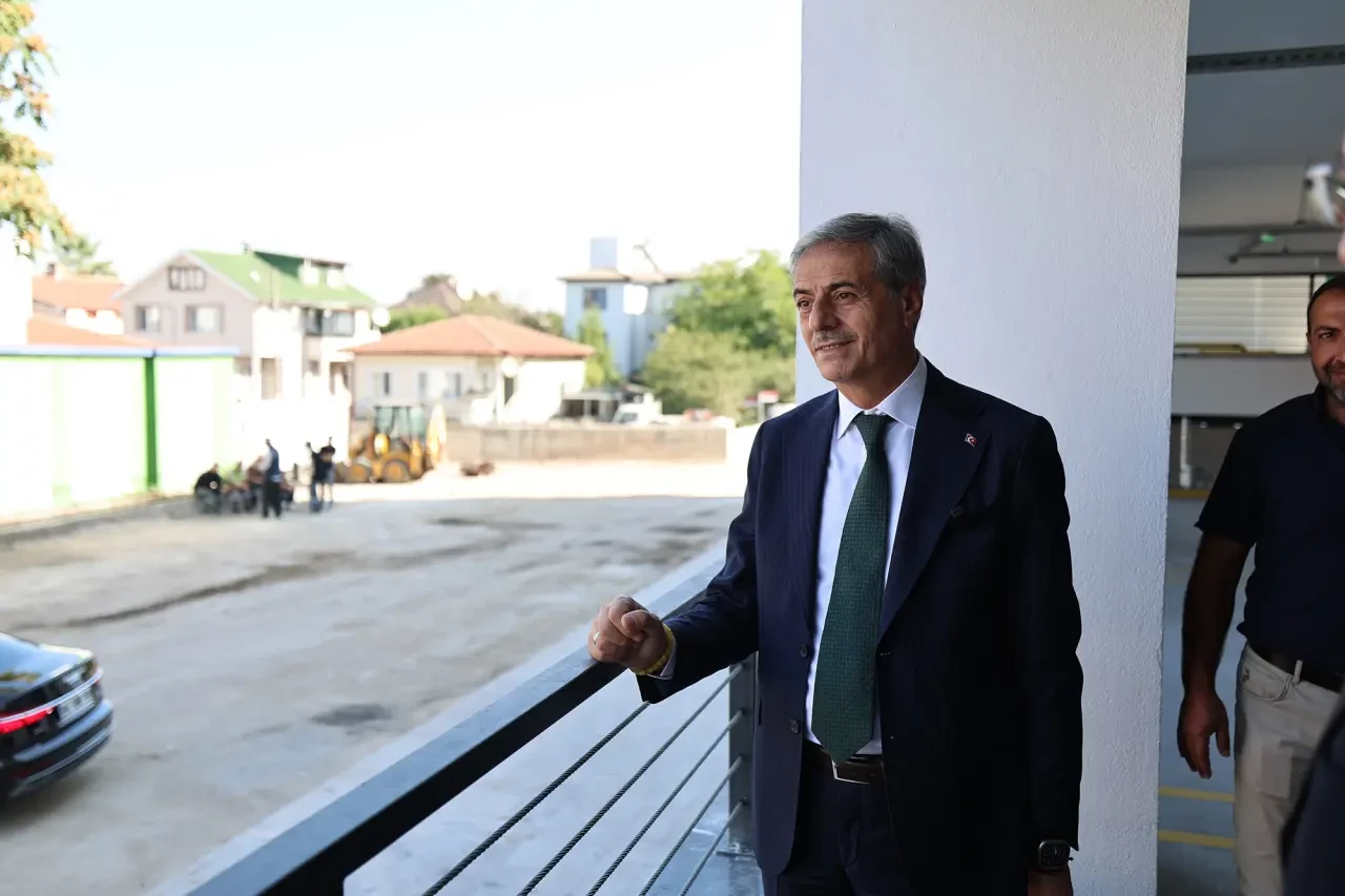 530 araçlık katlı otopark hizmete başladı 2