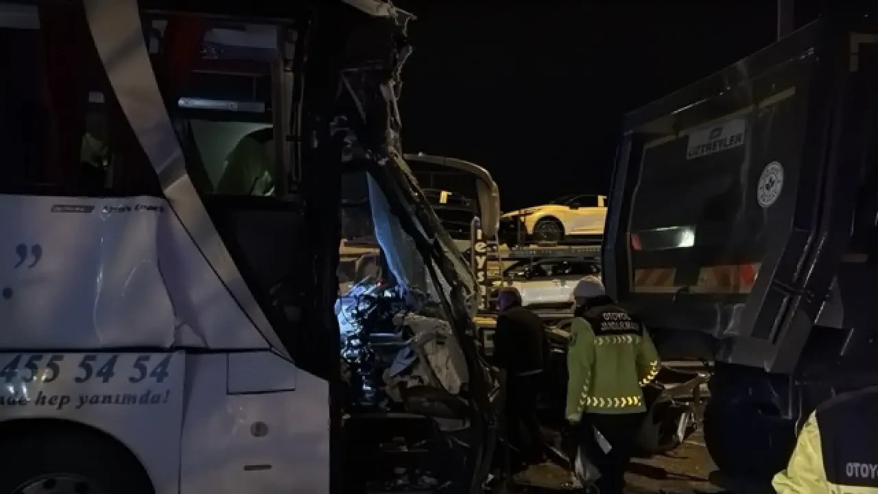 TEM Otoyolu savaş alanına döndü 6