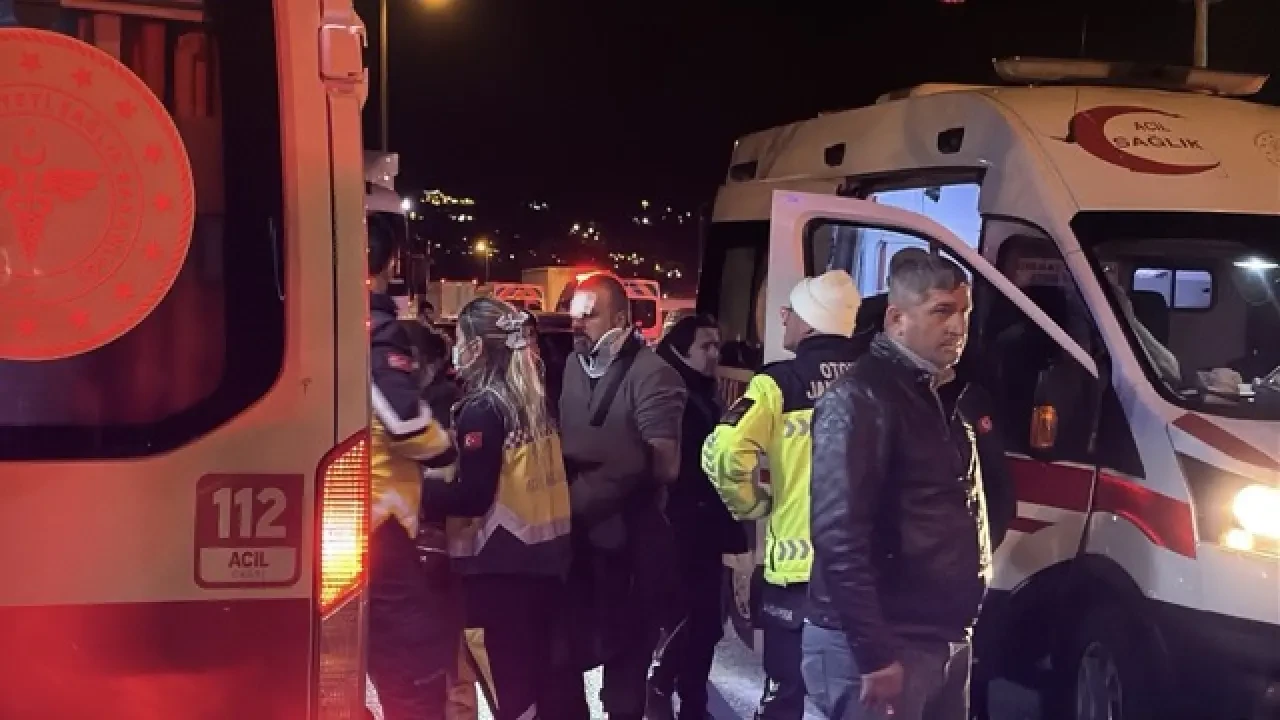 TEM Otoyolu savaş alanına döndü 7