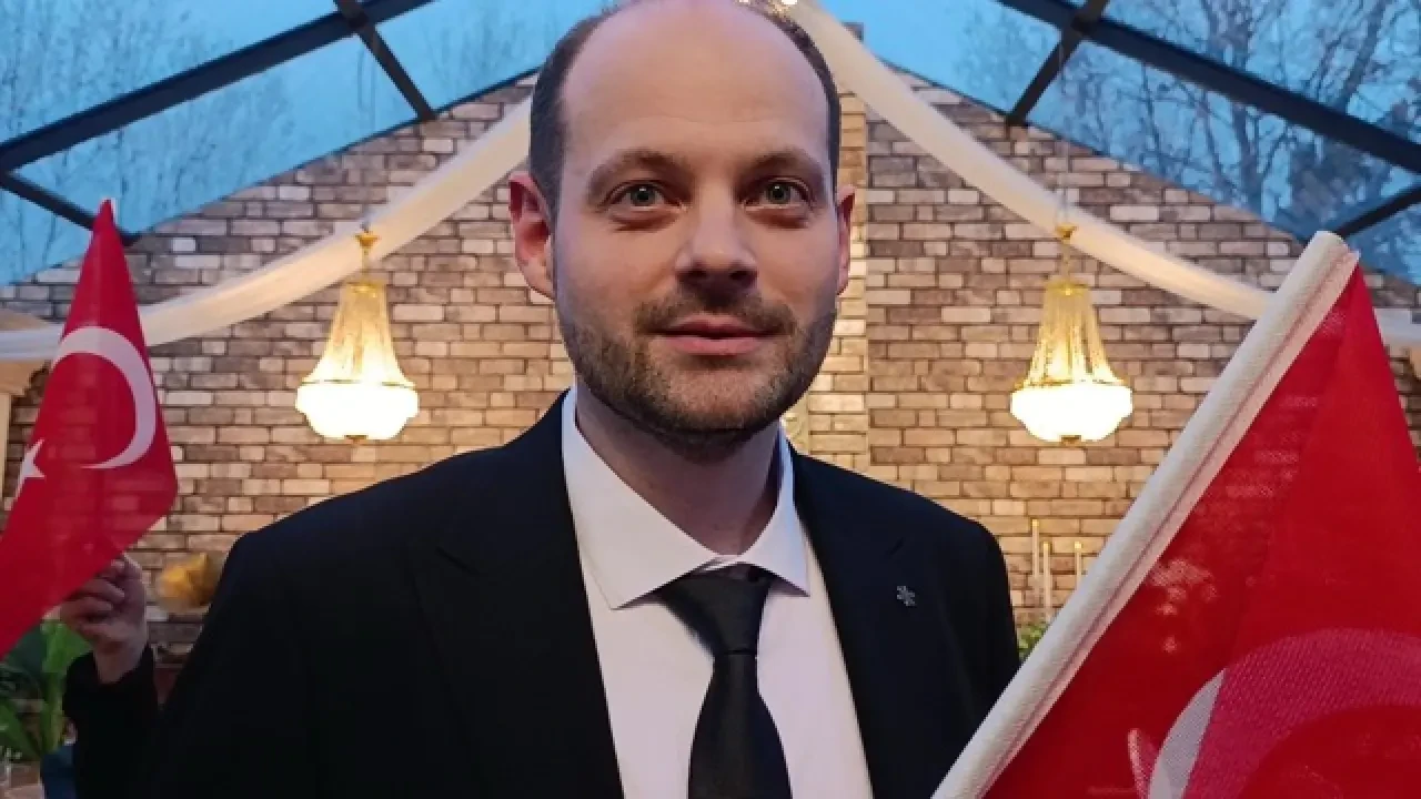 Alman damadın Türk bayrağı hassasiyeti 1