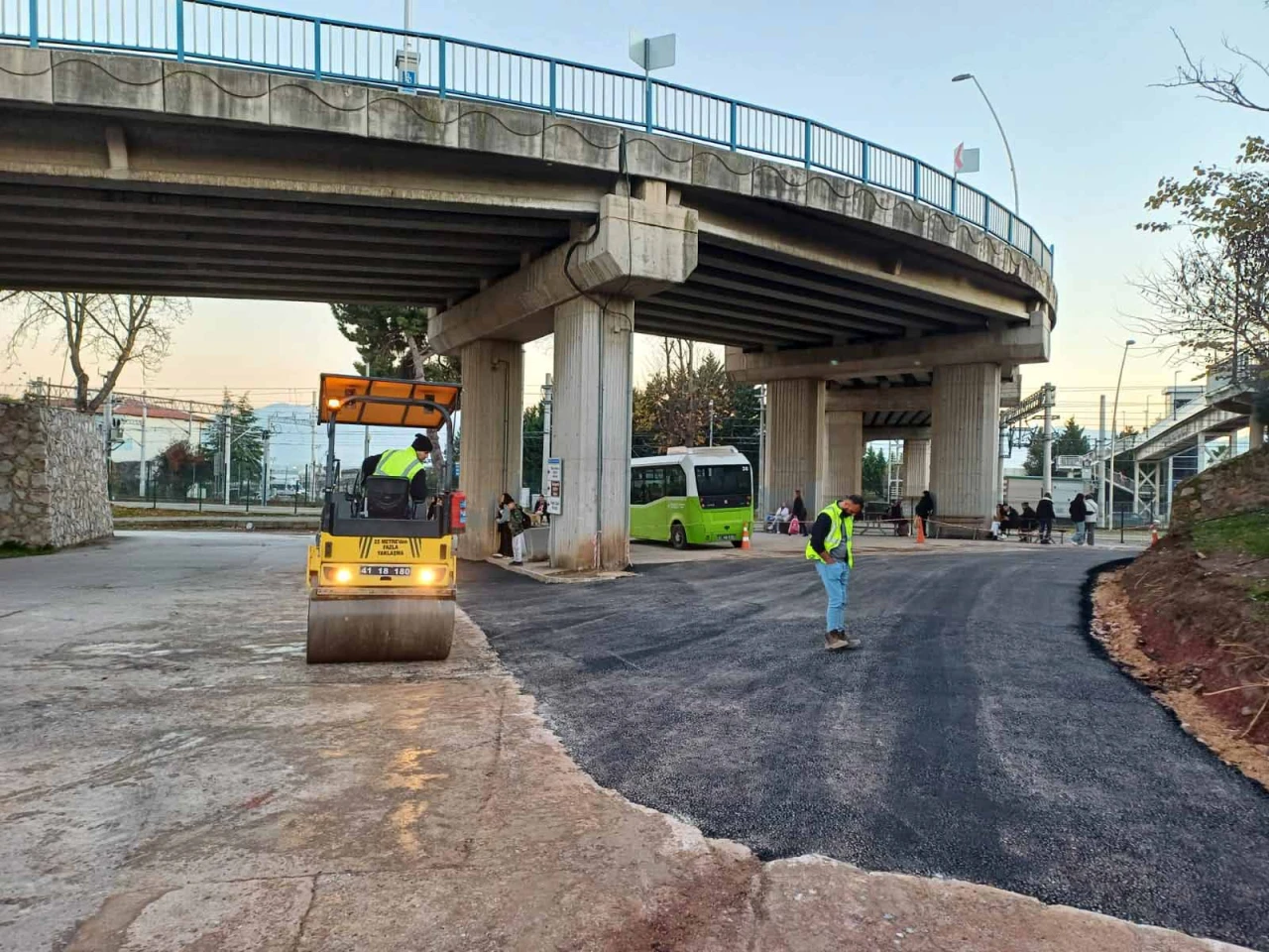 İzmit Batı Terminali Durak Alanı Genişletildi