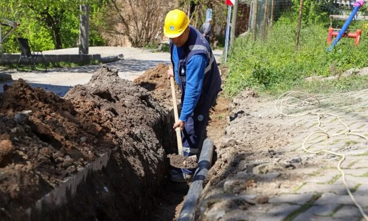 İlk etap çalışmalarında son 600 metre