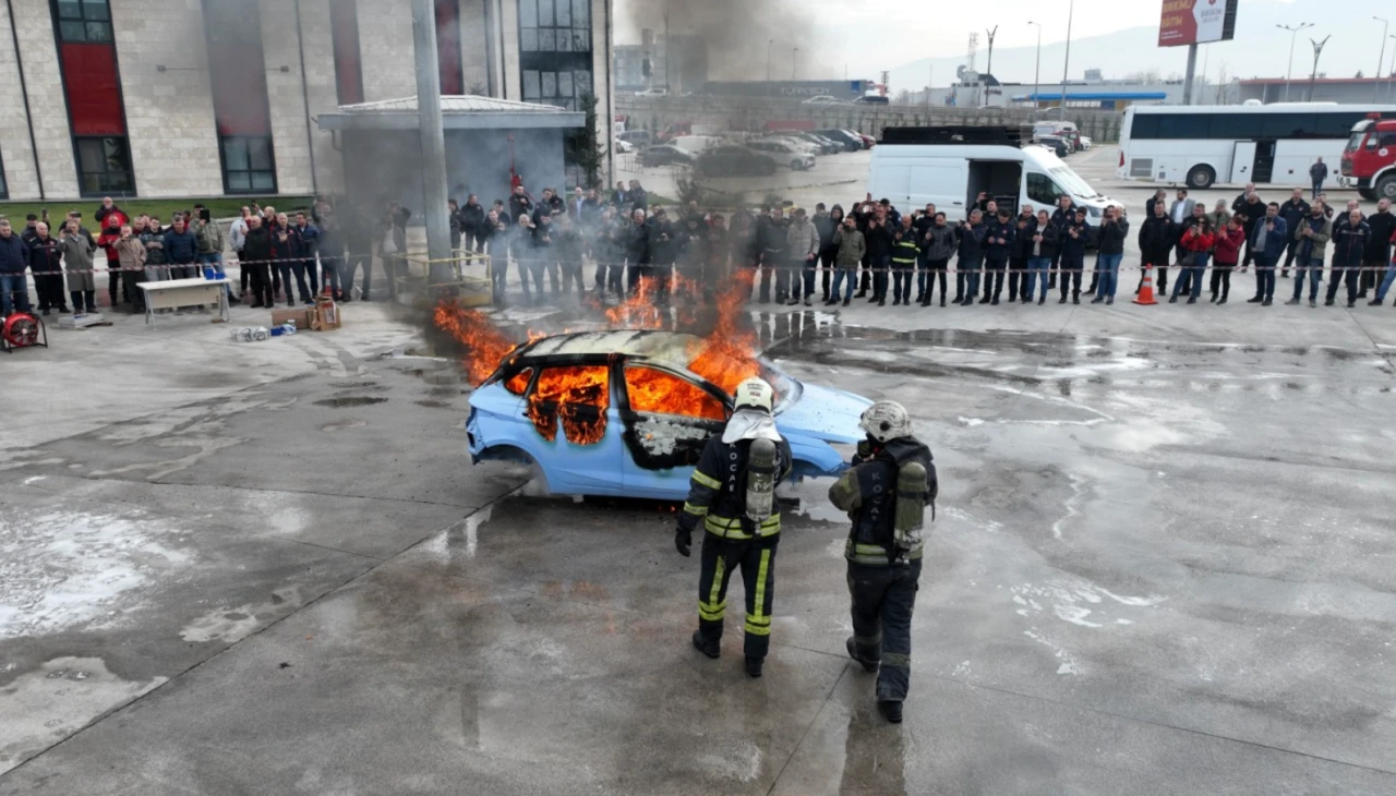 Alev avcılarına Kocaeli’de önemli eğitim