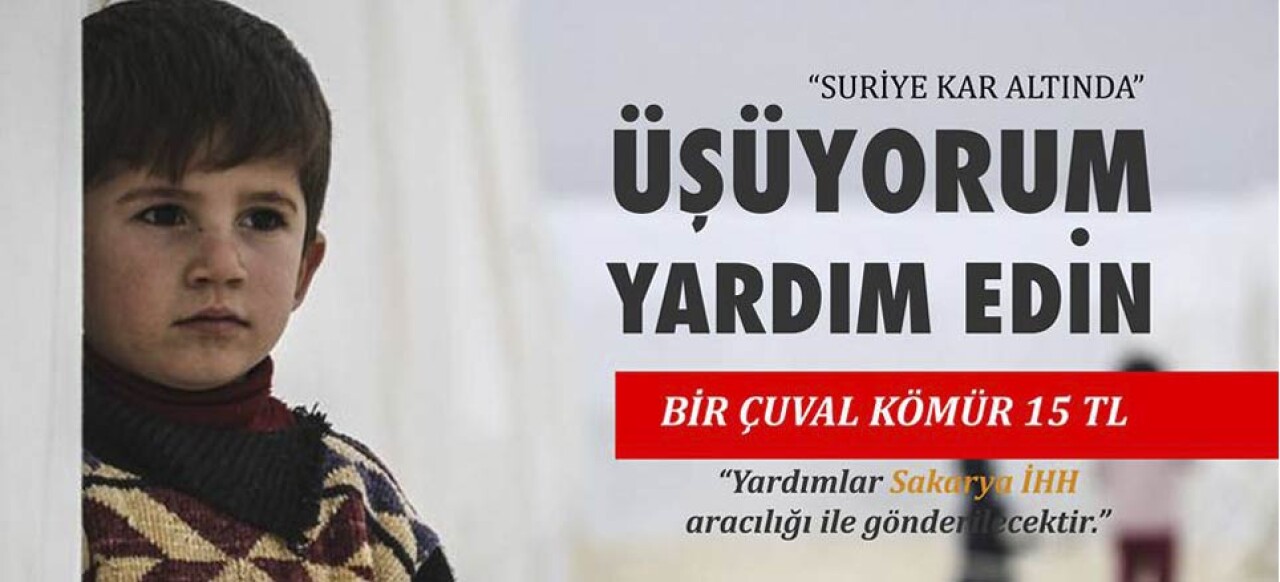 Adapazarı AK Gençlik’ten Suriye’ye Yardım Eli