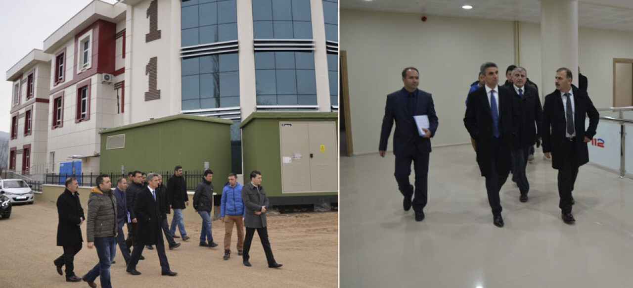 Bolu 112 Acil Çağrı Merkezi Müdürlüğü'nün geçici kabulü yapıldı