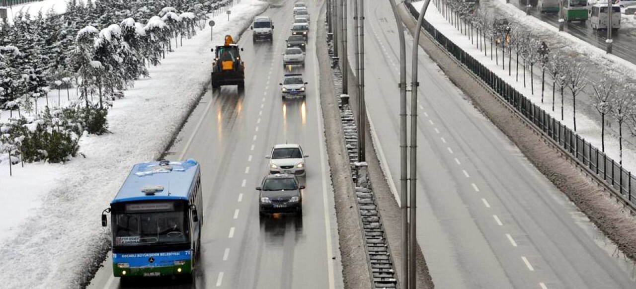 Kocaeli de kapalı yol bulunmuyor