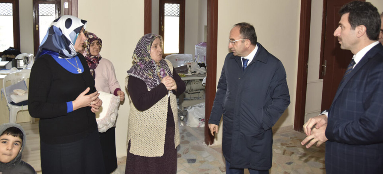 Üzülmez, Maşukiye Mahalle Konağı’nı Gezdi