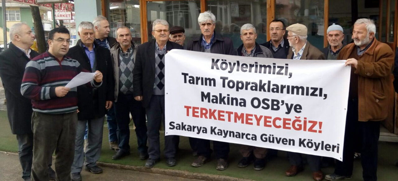 ‘Topraklarımızda, tarım alanlarımızda OSB istemiyoruz’