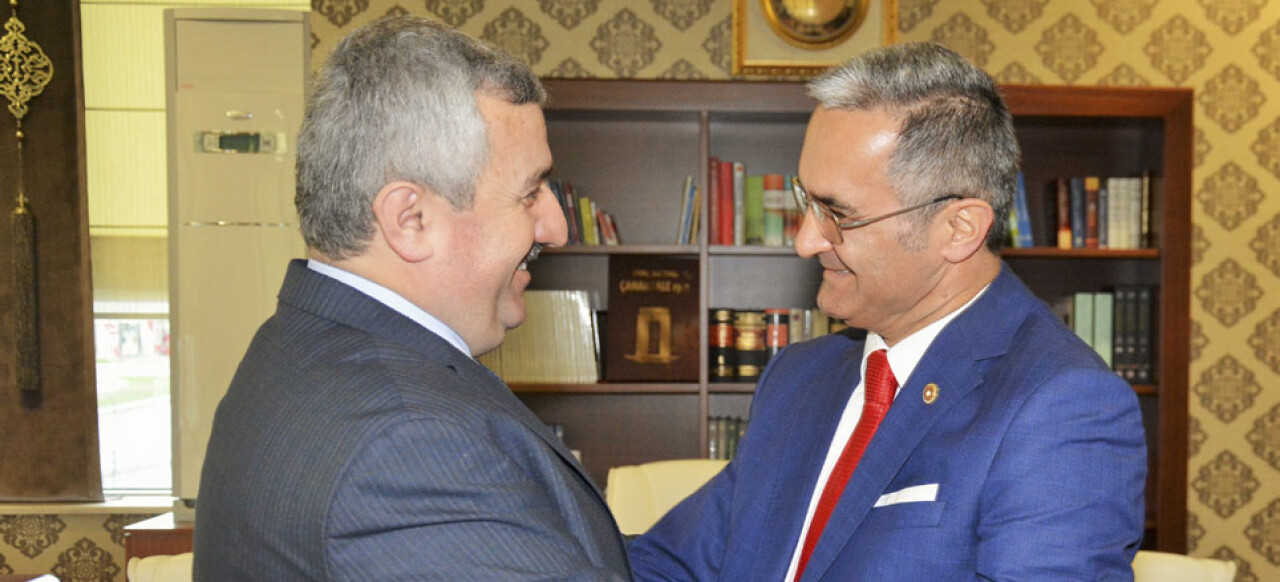 Başkan Baran, CHP Sivas Milletvekili Ali Akyıldız'ı Ağırladı
