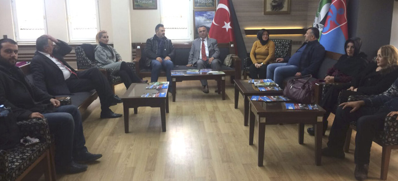 Engelliler Birlik Federasyonundan Trabzonlular Derneğine ziyaret