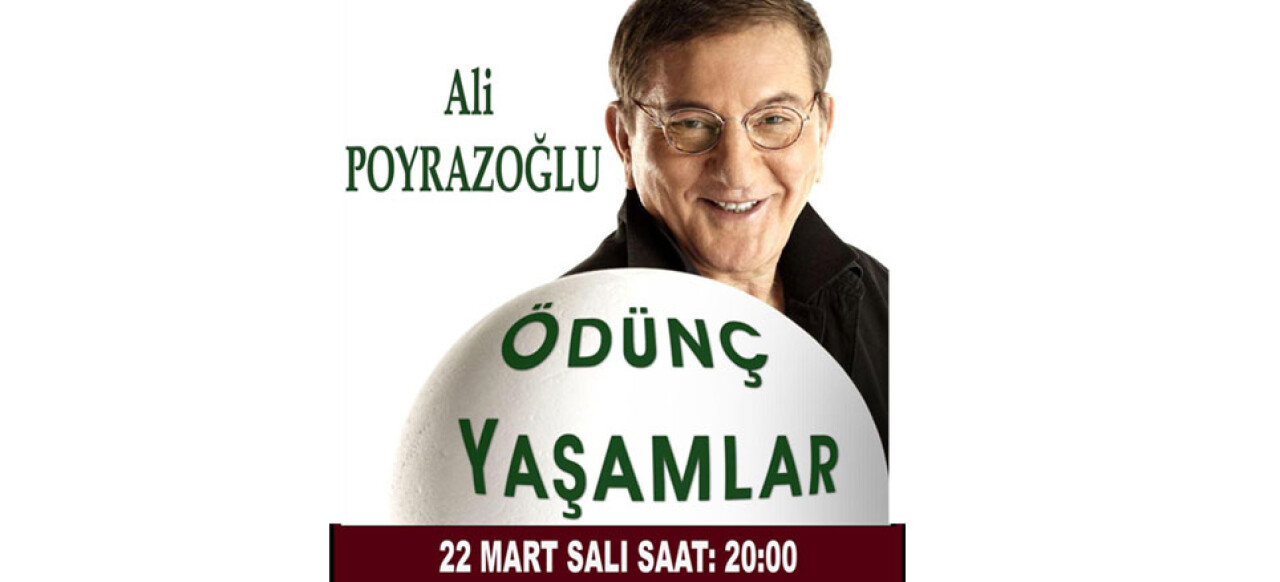 Ali Poyrazoğlu &quot;Ödünç Yaşamlar&quot; Oyunu ile İzmit'e Geliyor