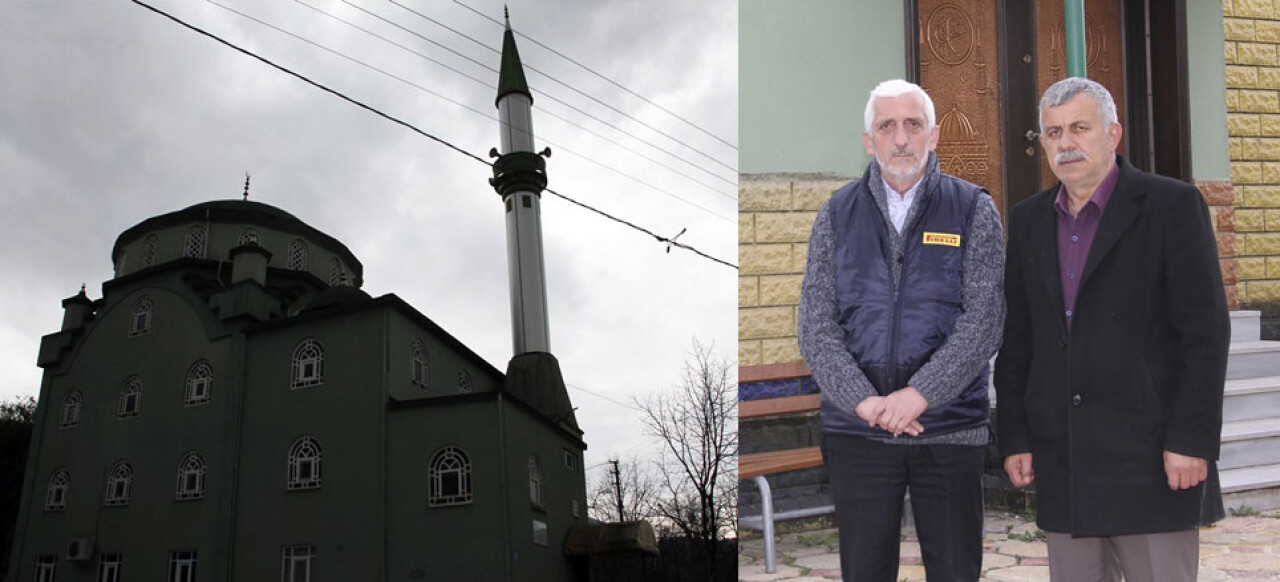 Balaban Orta Mahalle Camii'nin artık bir minaresi var