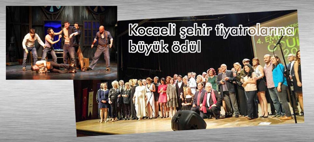 Kocaeli şehir tiyatrolarına büyük ödül