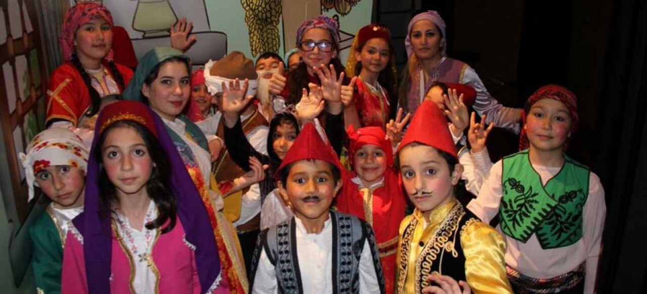 Minikler Nasreddin Hoca İçin Sahne Aldı