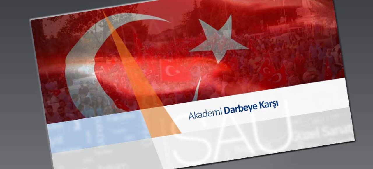 Sakarya Üniversitesi’nden 'Darbeye Karşı' Uluslararası Atak