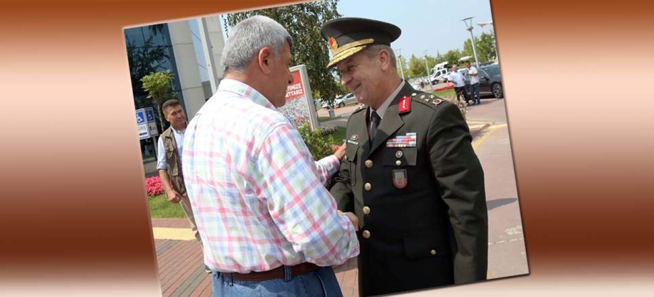 Korgeneral Daysal’dan,  Başkan Karaosmanoğlu’na veda