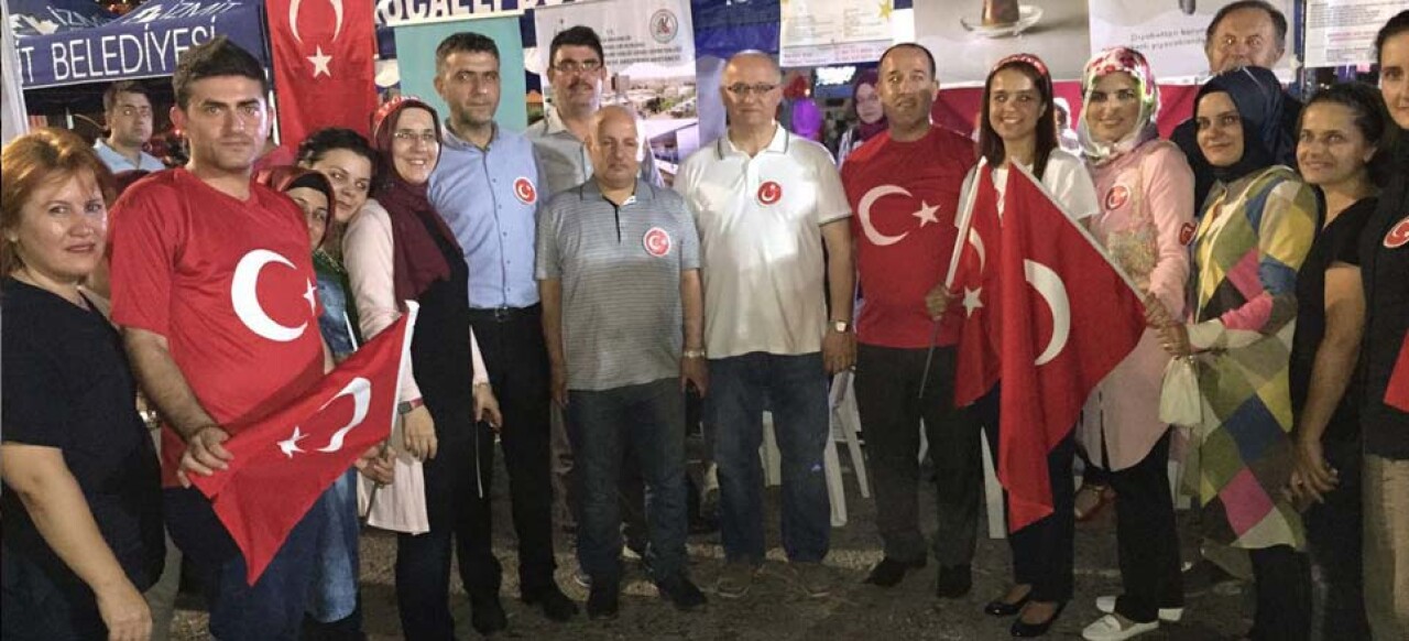 Kocaeli KHB Genel Sekreterliği “Vatan İçin Demokrasi Nöbetinde”