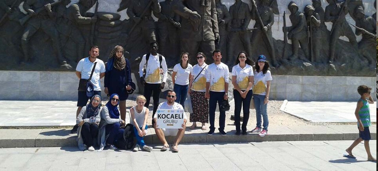 KOÜ'deki Uluslararası Öğrenciler Çanakkale Ruhunu Yaşadı