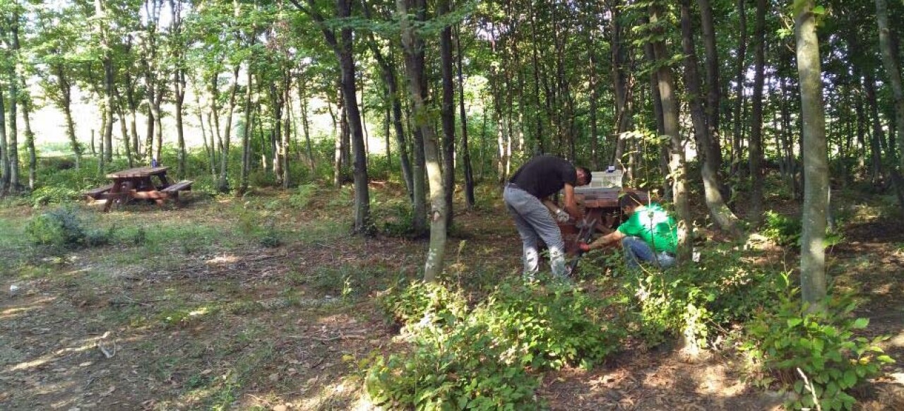 Derbent Mesire Alanı Piknik Masaları ile Donatıldı