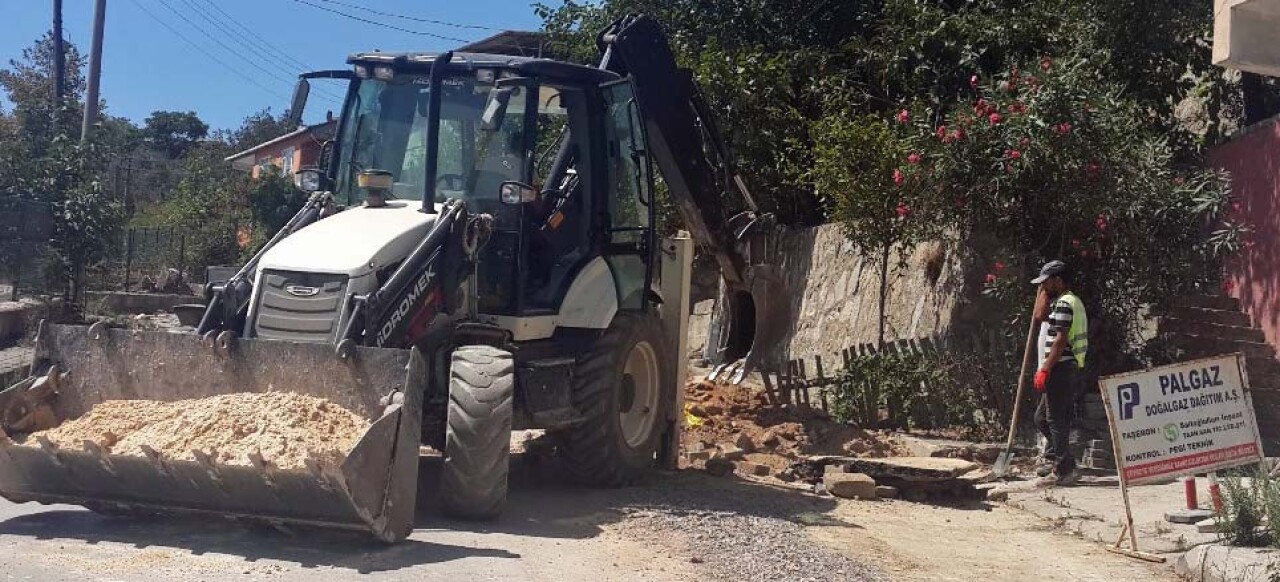 Diliskelesi’nde Doğalgaz Çalışmaları Bitiyor