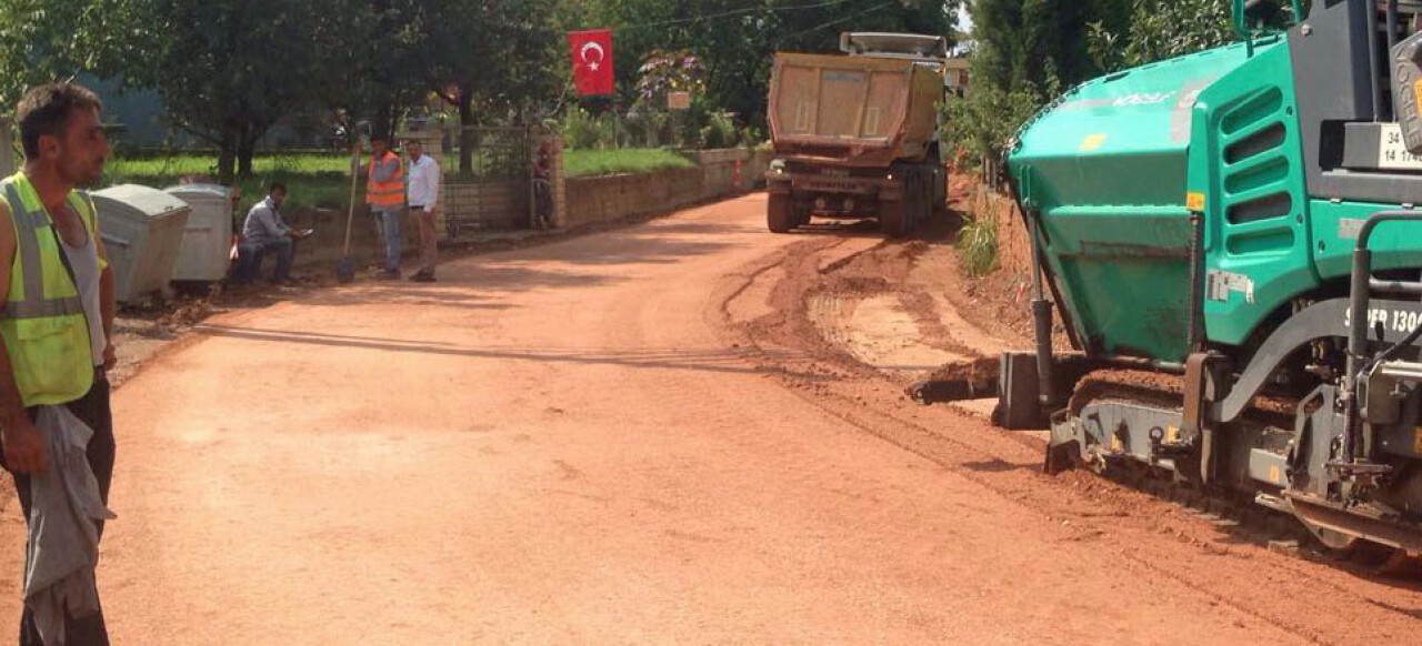 Derbent’ten Suadiye’ye uzanan grup yolu yenileniyor