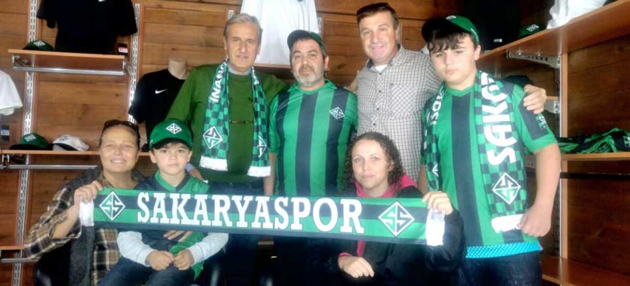 Galler’den Sakaryaspor  Maçını Seyretmeye Geldiler