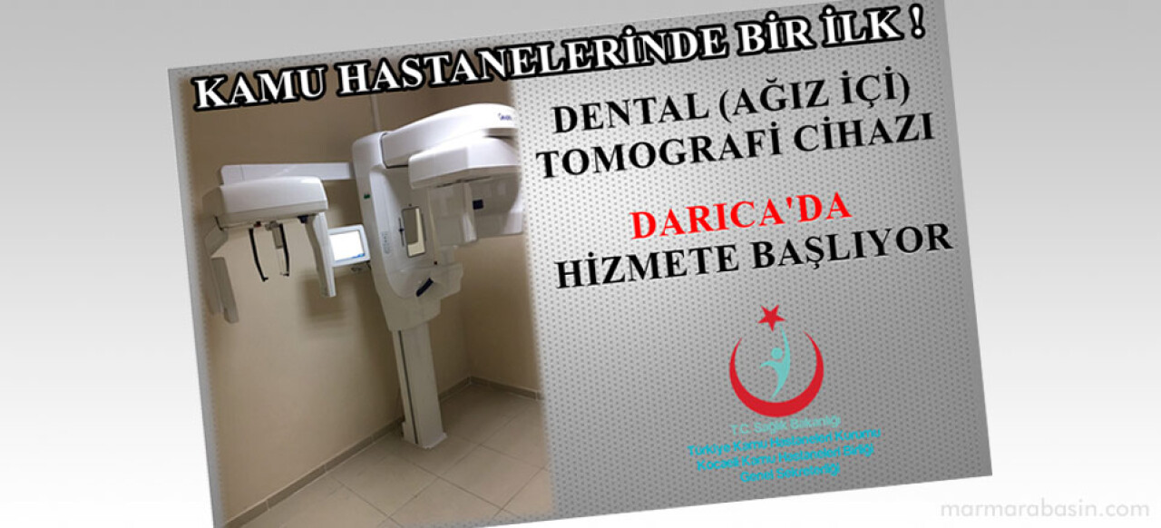 Darıca ADSM'ye Çene Tomografi Cihazı kuruldu