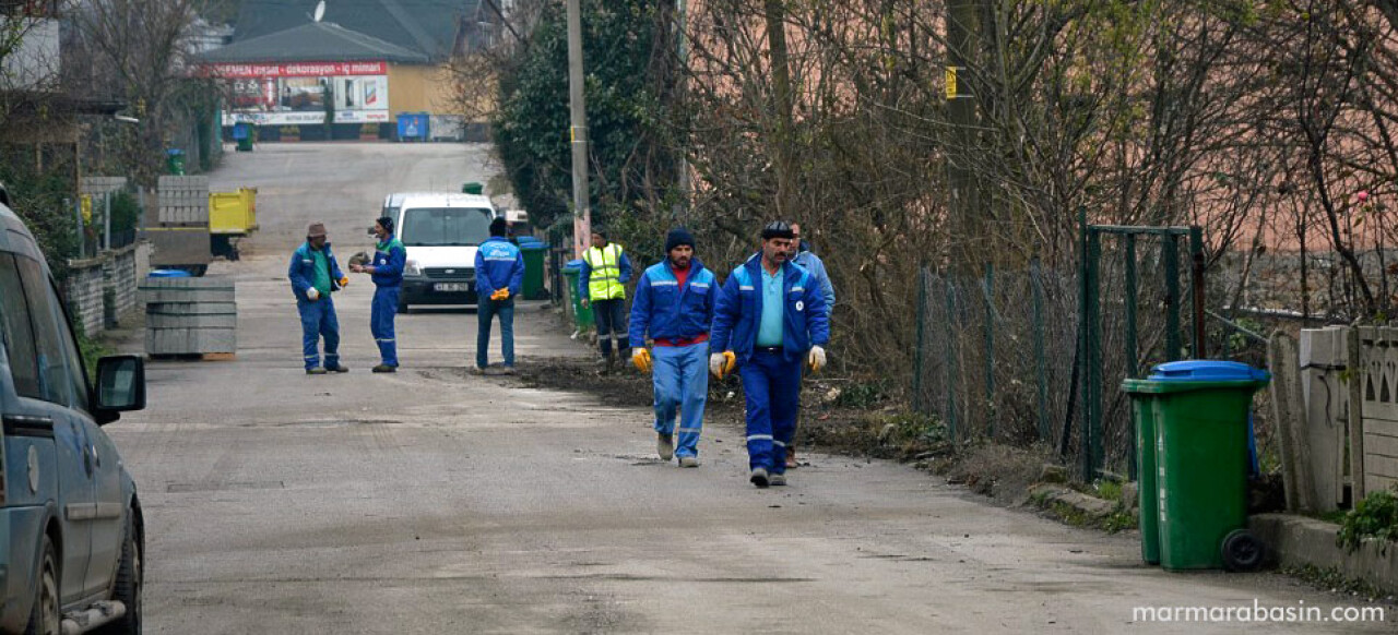 Kartepe’de yağmur ve kar sularına karşı önlemler alınıyor