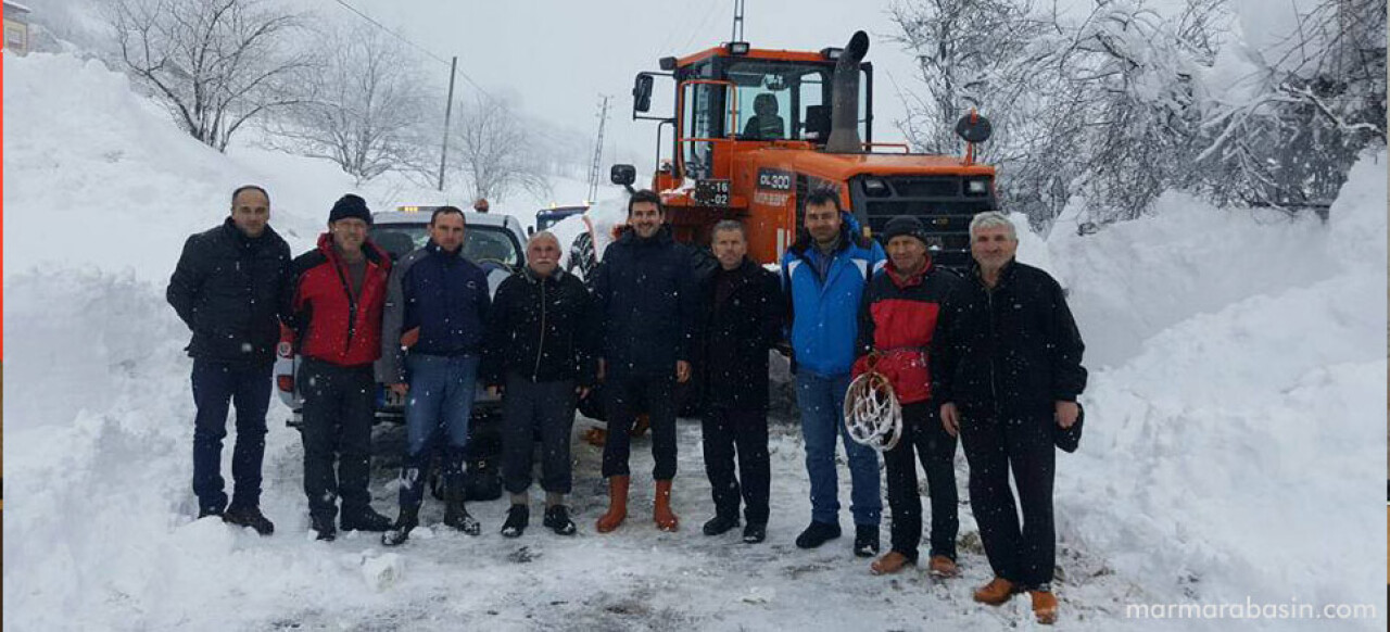 Kartepe’de tuzlama çalışmaları sürüyor