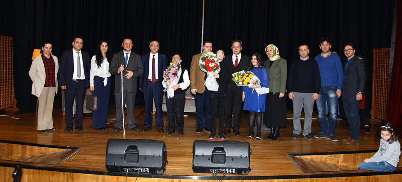 Sakarya'da ‘kalpten görenler’ için anlamlı etkinlik
