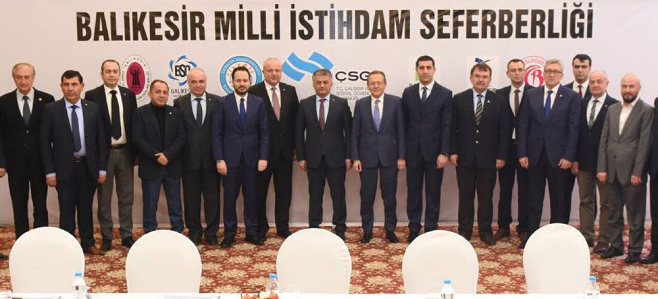 Balıkesir'de Milli İstihdam Seferberliği toplantısı yapıldı