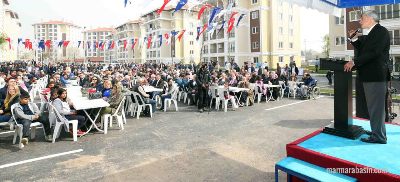 Çınarlıkent Konutlarının Anahtarları teslim edildi