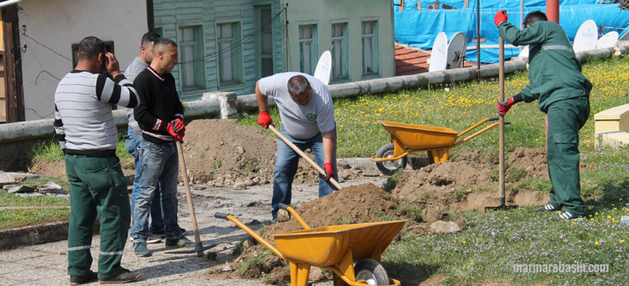 Edirne'de Yıldız Parkı yeniden düzenleniyor