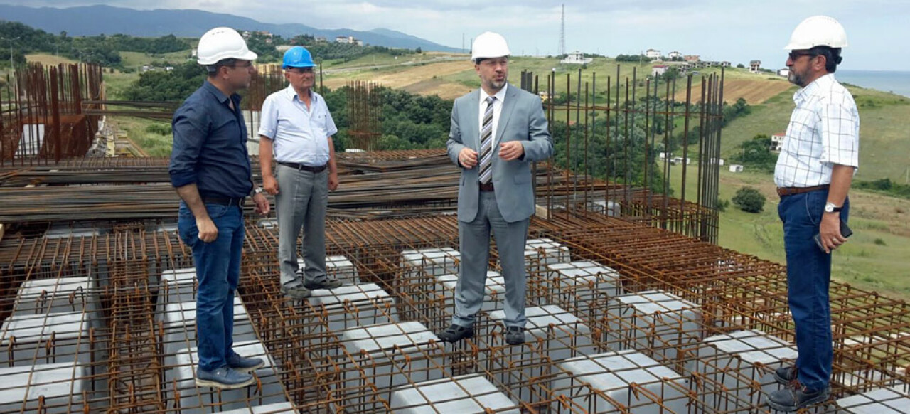 Rektör Erbaş İslami İlimler Fakültesi İnşaatında İncelemelerde Bulundu