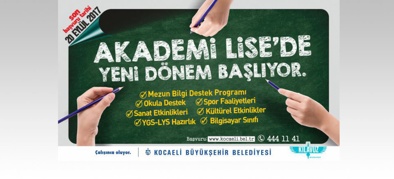 Kocaeli Akademi Lise öğrencilerinden İstanbul çıkartması