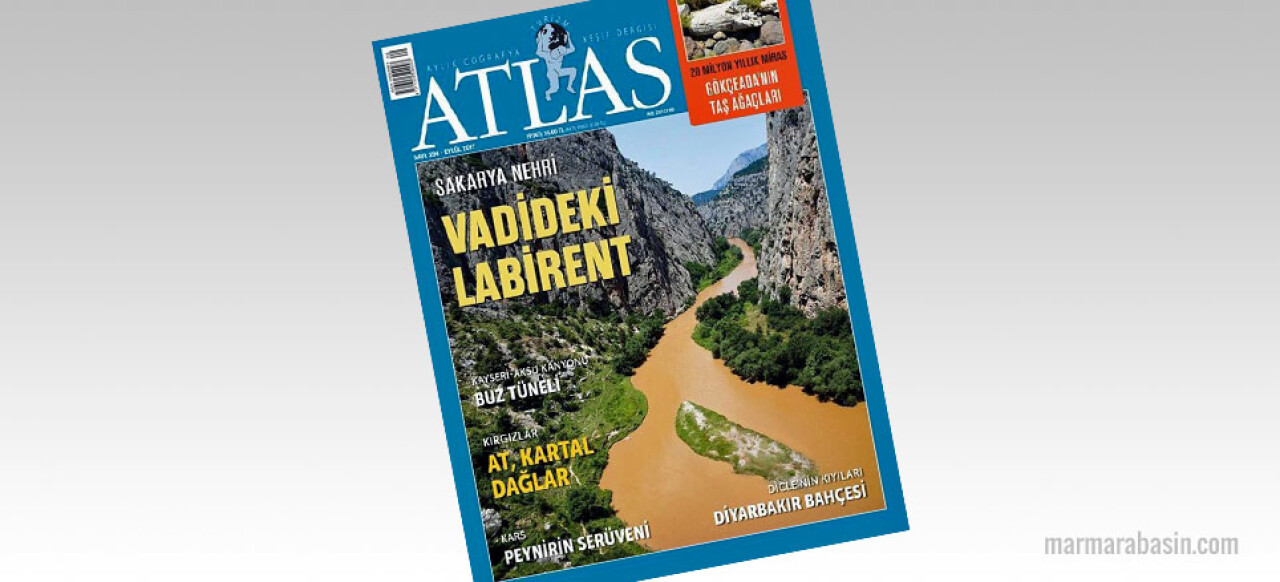 Sakarya’nın eşsiz doğası Atlas Dergisi’nde