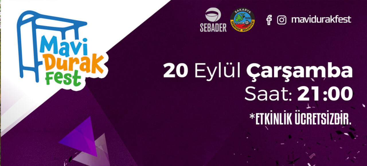 Mavi Durak Fest Başlıyor