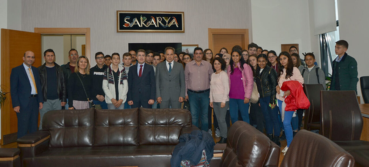 Girne Lapta Yavuzlar Lisesi öğrencileri SGM’de