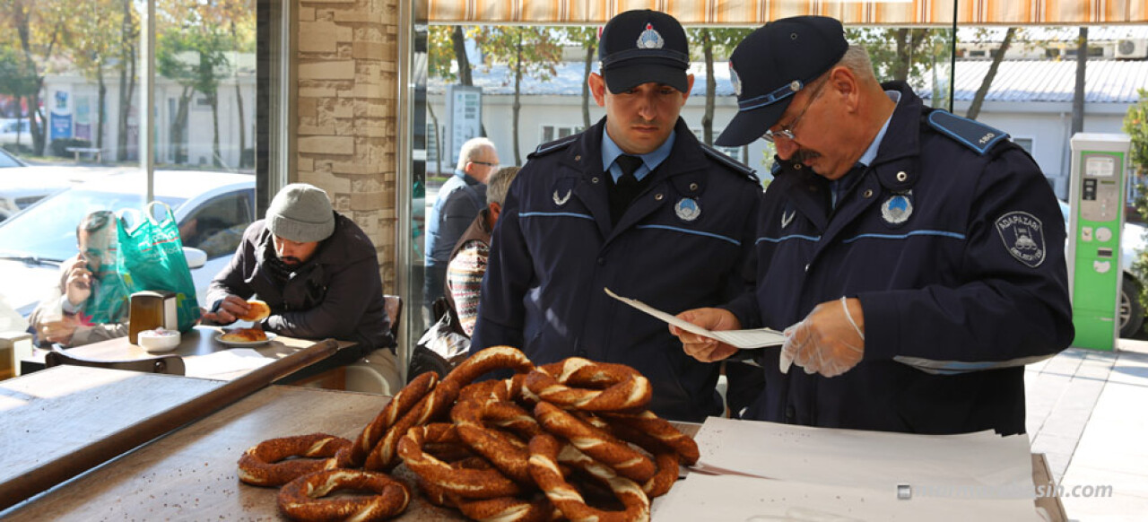 Adapazarı'nda 38 simit fırını denetlendi