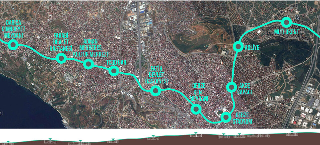 Gebze Metro Hattı’nın ihalesi 1 Şubat’ta yapılacak