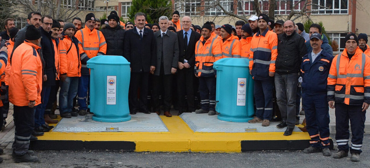 Gemlik'te çöpler yeraltına alınıyor