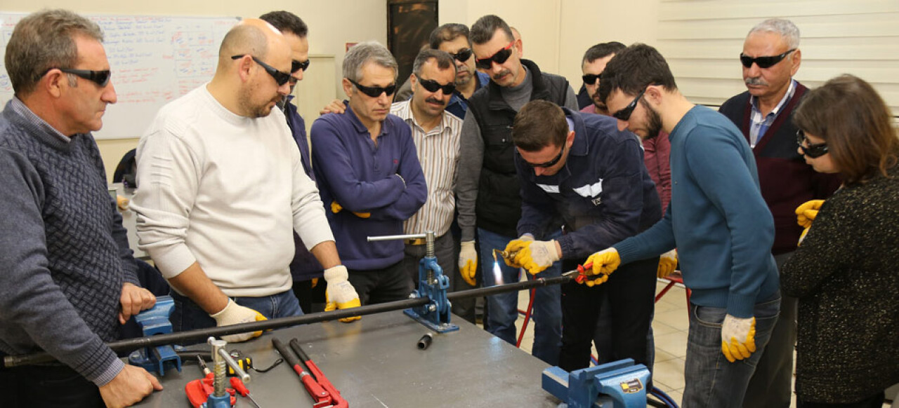 Kocaeli'nde 'Doğalgaz İç Tesisatçısı Kursu' açıldı